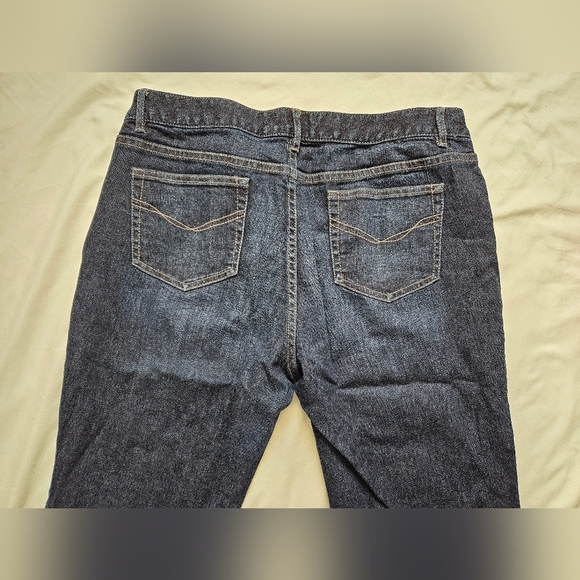 J Jill Womens Bootcut Jeans Dark Wash Stretch Denim Authentic - Picture 7 of 10